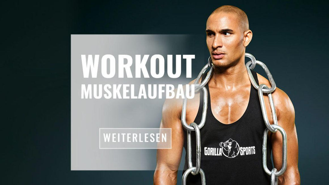 Dein perfekter Trainingsplan für den Muskelaufbau Zuhause - Gorilla Sports DE