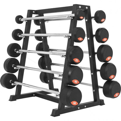 Rubber Barbell Rack - Gorilla Sports DE