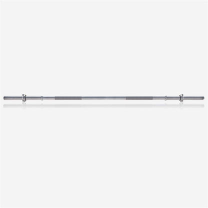 Langhantelstange Chrom 150 cm mit Sternverschluss - Gorilla Sports DE