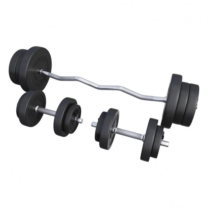 SZ-Curlset Kunststoff 70kg - Gorilla Sports DE