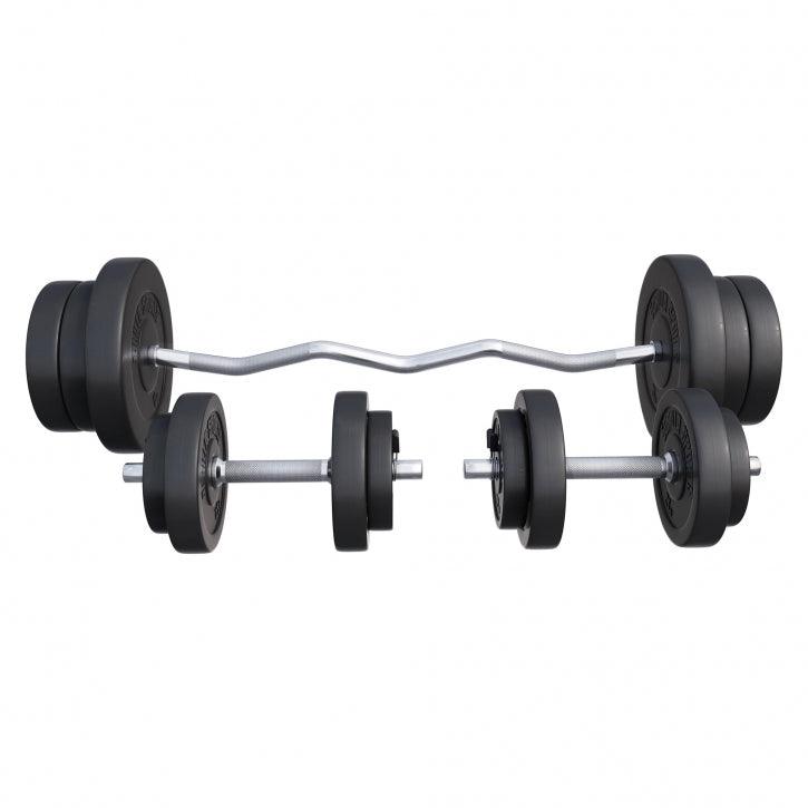 SZ-Curlset Kunststoff 70kg - Gorilla Sports DE