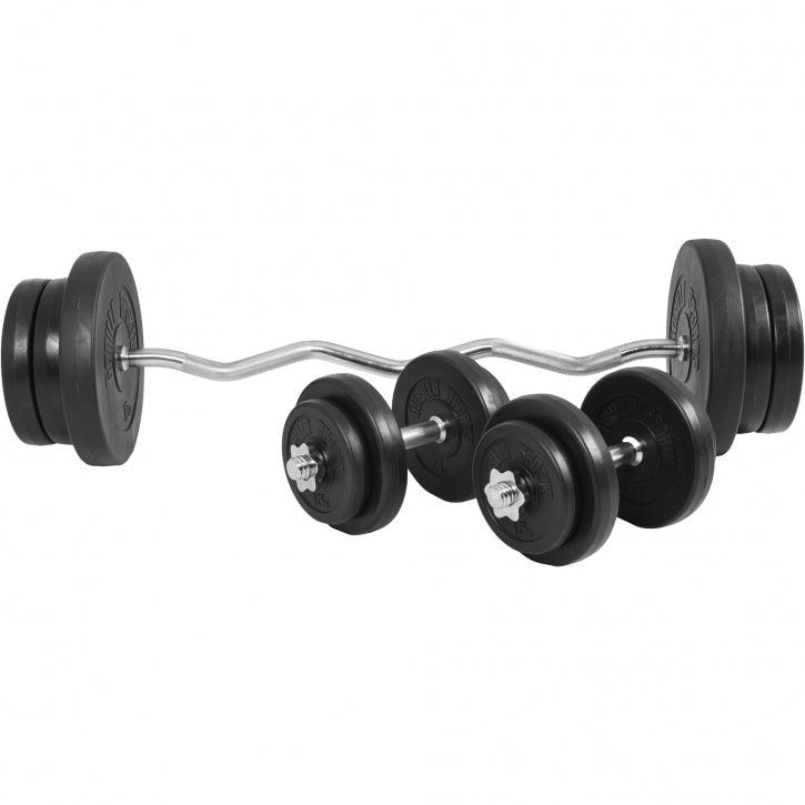 SZ-Curlset Kunststoff 70kg - Gorilla Sports DE