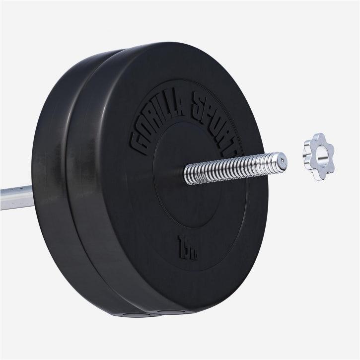 Hantelscheibe Kunststoff 1,25-15 KG - Gorilla Sports DE