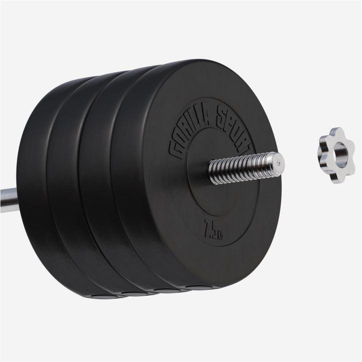 Hantelscheibe Kunststoff 1,25-15 KG - Gorilla Sports DE