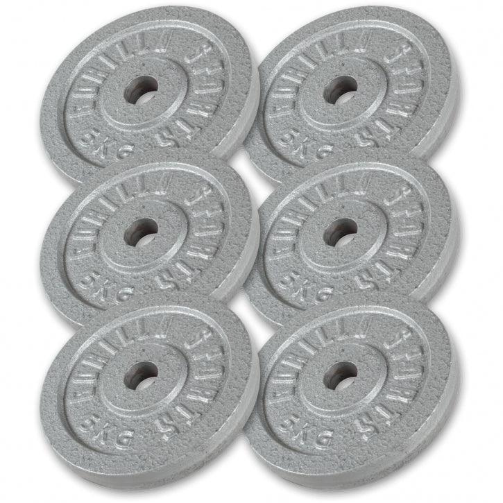 Hantelscheibe Guss 0,5-30 KG - Gorilla Sports DE