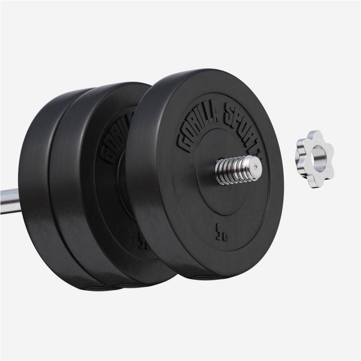 Hantelscheibe Kunststoff 1,25-15 KG - Gorilla Sports DE