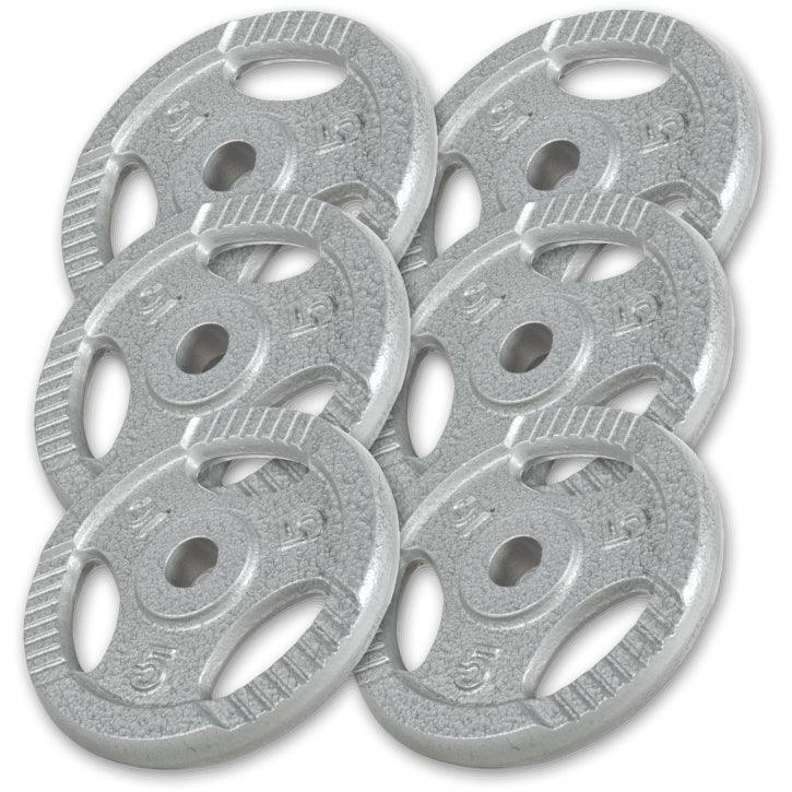 Hantelscheibe Guss Gripper 0,5-20 KG - Gorilla Sports DE