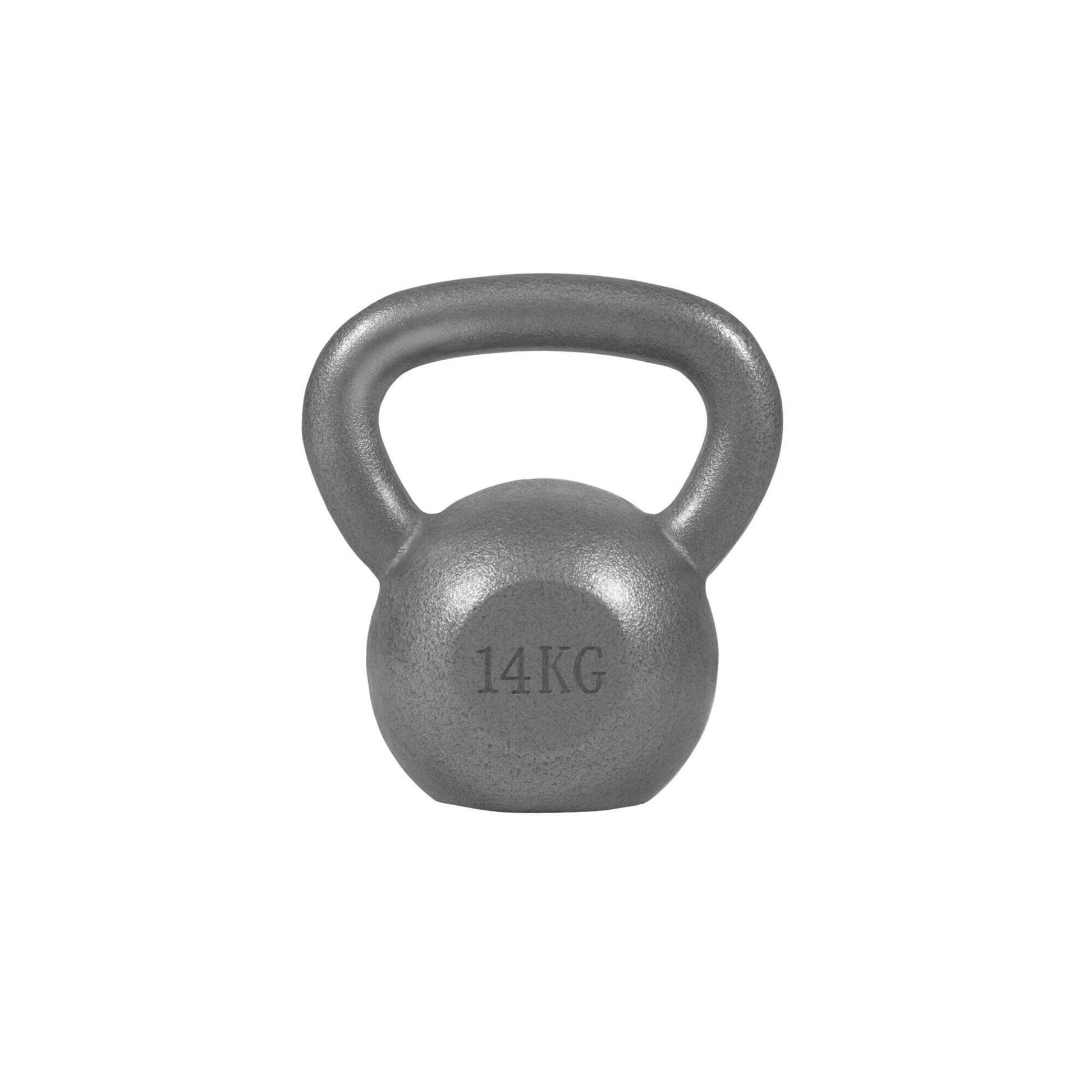 Kettlebell Gusseisen 2-32 KG - Gorilla Sports DE