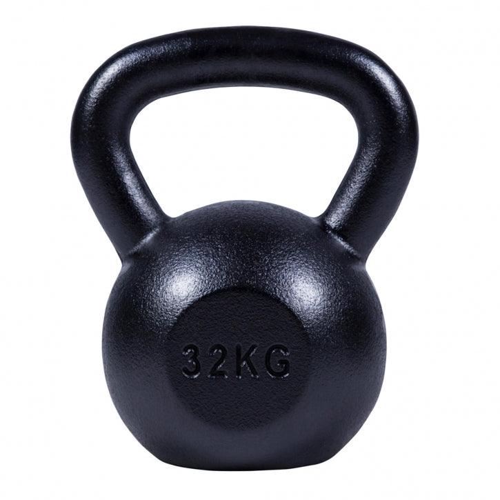 Kettlebell Gusseisen 2-32 KG - Gorilla Sports DE