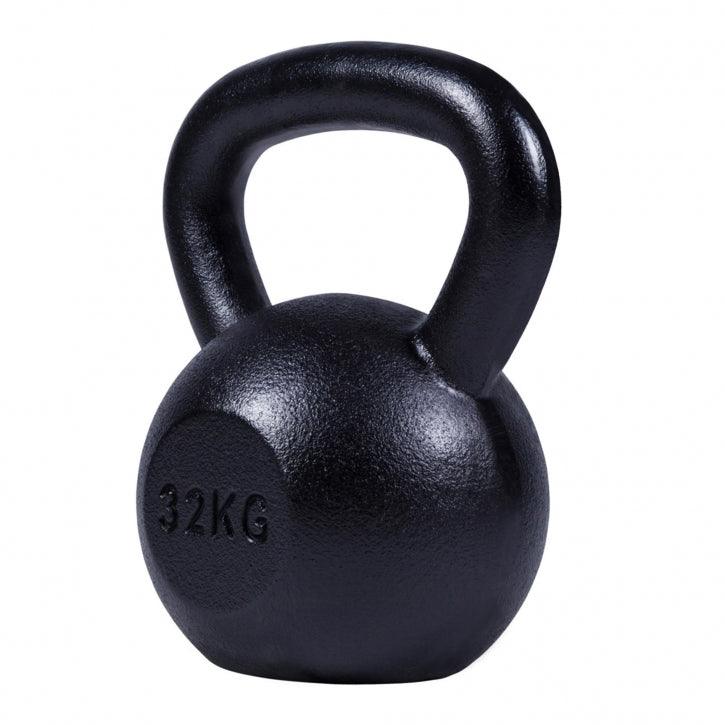 Kettlebell Gusseisen 2-32 KG - Gorilla Sports DE