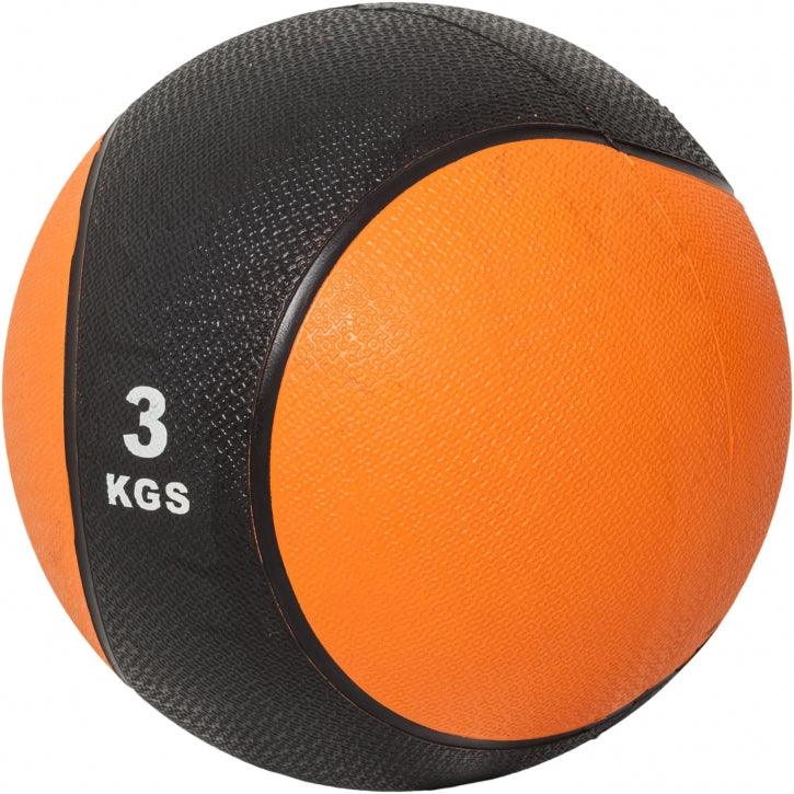 Medizinball aus Gummi 1 - 10 kg - Gorilla Sports DE