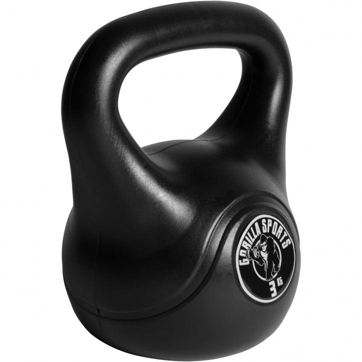 Kettlebell aus Kunststoff 2-20 KG - Gorilla Sports DE