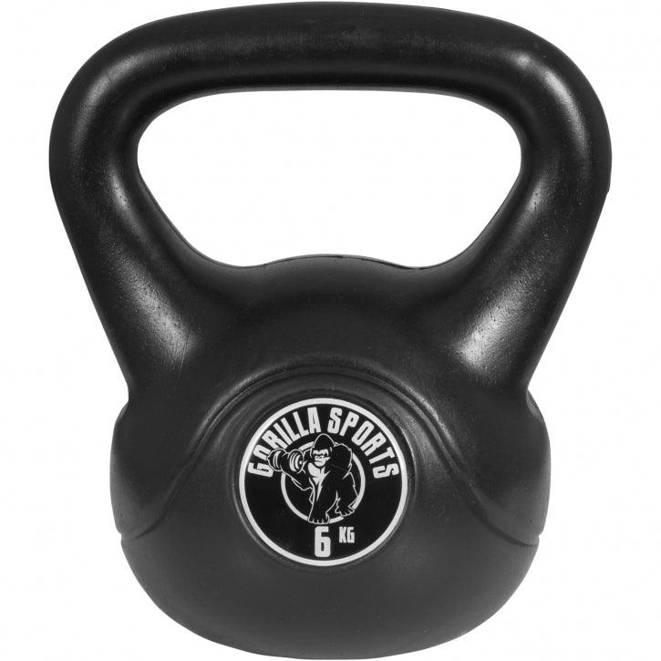 Kettlebell aus Kunststoff 2-20 KG - Gorilla Sports DE