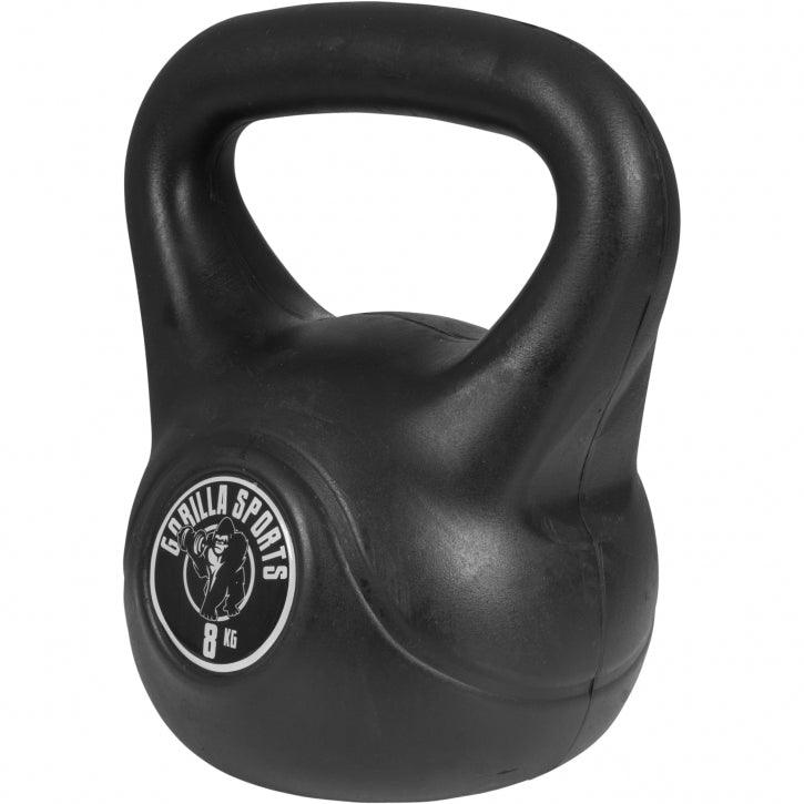 Kettlebell aus Kunststoff 2-20 KG - Gorilla Sports DE