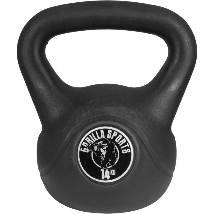 Kettlebell aus Kunststoff 2-20 KG - Gorilla Sports DE