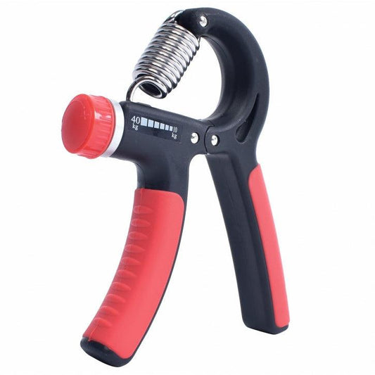 Fingerhantel verstellbar Schwarz/Rot - Gorilla Sports DE