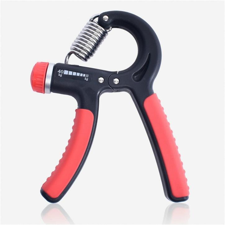 Fingerhantel verstellbar Schwarz/Rot - Gorilla Sports DE