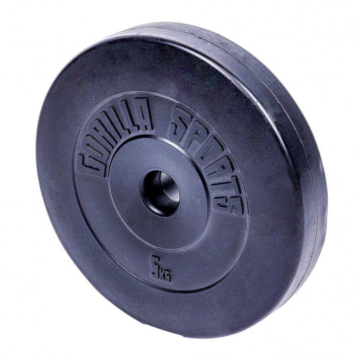 Langhantelset Kunststoff 38 kg - Gorilla Sports DE