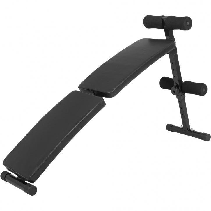 Sit Up Bank klappbar Schwarz - Gorilla Sports DE