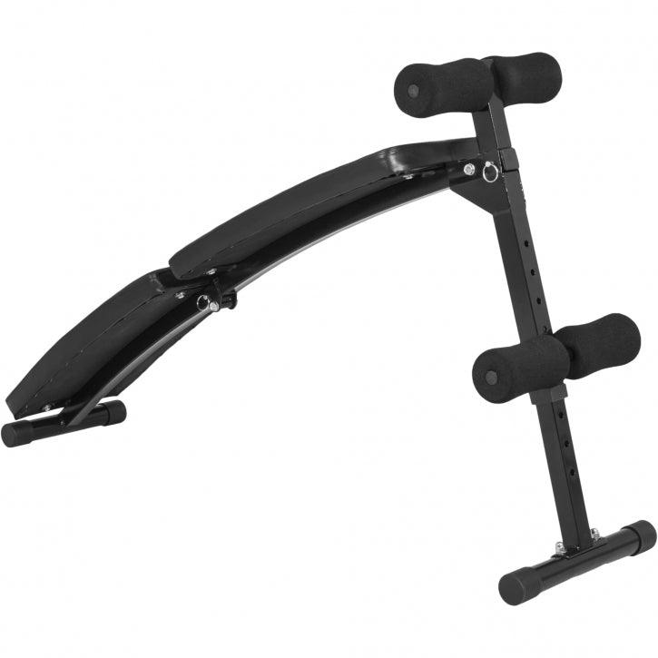 Sit Up Bank klappbar Schwarz - Gorilla Sports DE