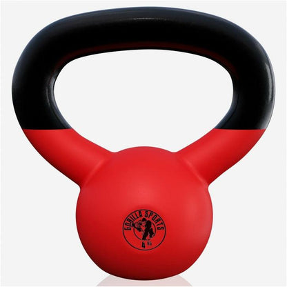 Kettlebell Guss mit Vinylbeschichtung 2 kg - 32 kg - Gorilla Sports DE