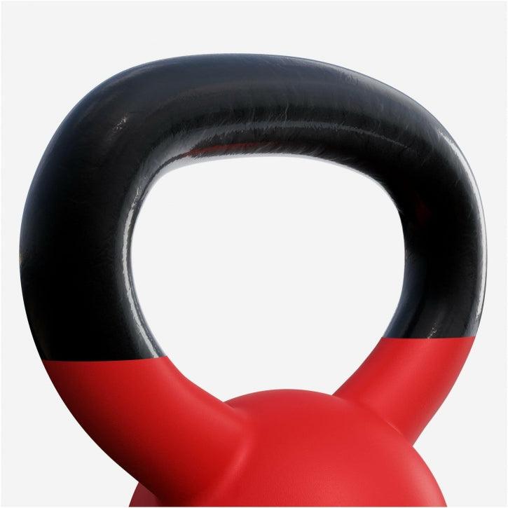 Kettlebell Guss mit Vinylbeschichtung 2 kg - 32 kg - Gorilla Sports DE