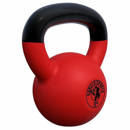 Kettlebell Guss mit Vinylbeschichtung 2 kg - 32 kg - Gorilla Sports DE