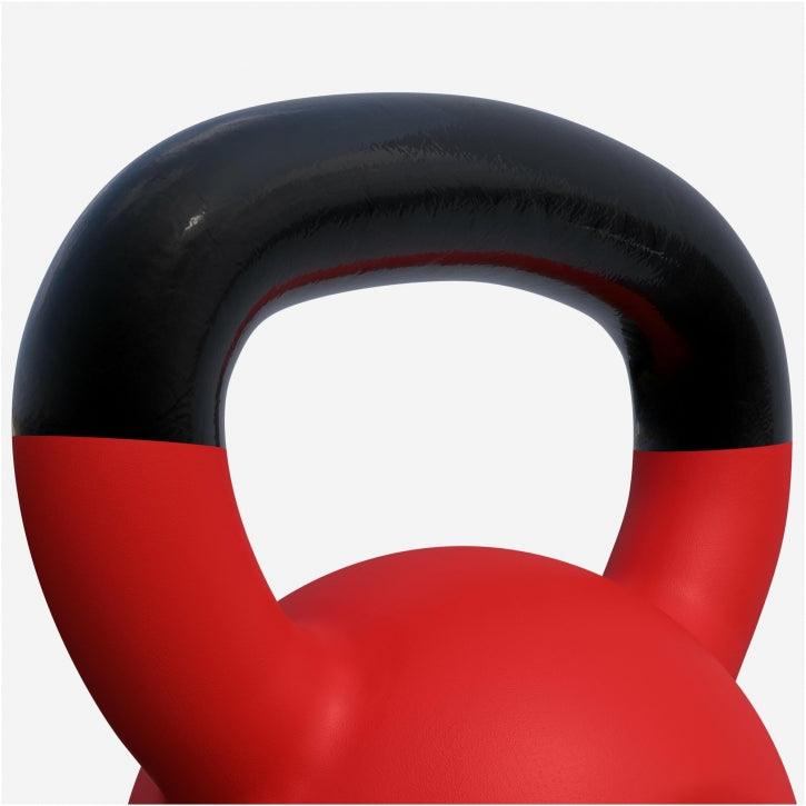 Kettlebell Guss mit Vinylbeschichtung 2 kg - 32 kg - Gorilla Sports DE