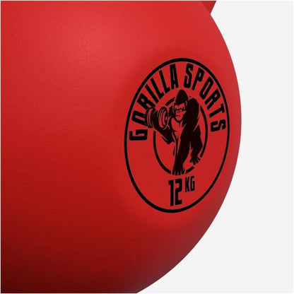 Kettlebell Guss mit Vinylbeschichtung 2 kg - 32 kg - Gorilla Sports DE