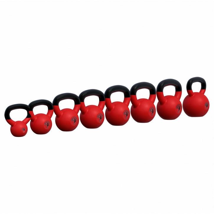 Kettlebell Guss mit Vinylbeschichtung 2 kg - 32 kg - Gorilla Sports DE