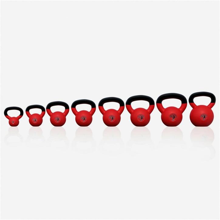 Kettlebell Guss mit Vinylbeschichtung 2 kg - 32 kg - Gorilla Sports DE