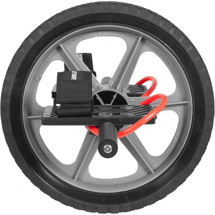 Ab Wheel Schwarz/Silber/Rot - Gorilla Sports DE