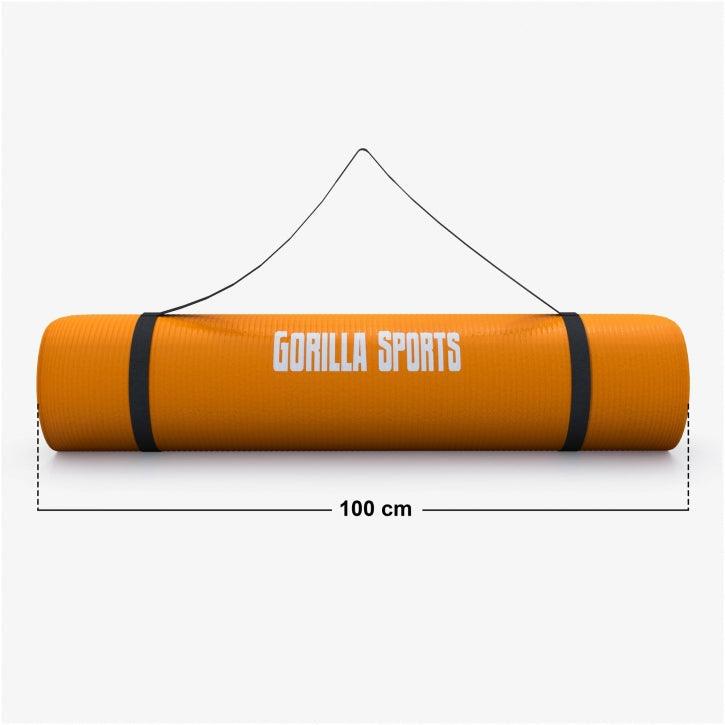 Yogamatte in verschiedenen Farben und Größen - Gorilla Sports DE