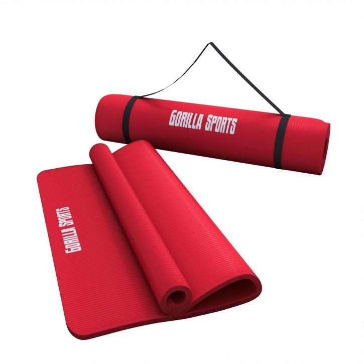 Yogamatte in verschiedenen Farben und Größen - Gorilla Sports DE