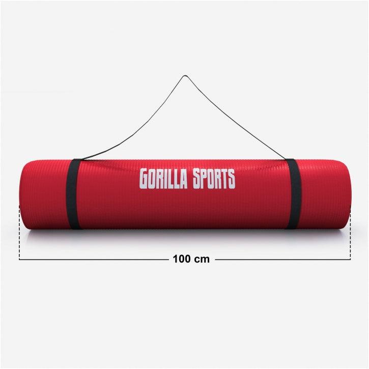 Yogamatte in verschiedenen Farben und Größen - Gorilla Sports DE