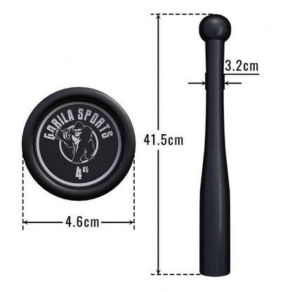 Indian Clubbells 2-20 KG - Gorilla Sports DE