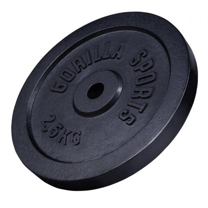 Hantelscheibe Guss 0,5-30 KG - Gorilla Sports DE