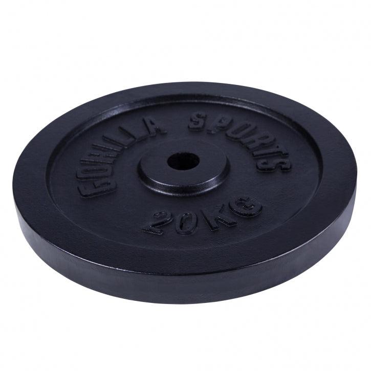 Hantelscheibe Guss 0,5-30 KG - Gorilla Sports DE