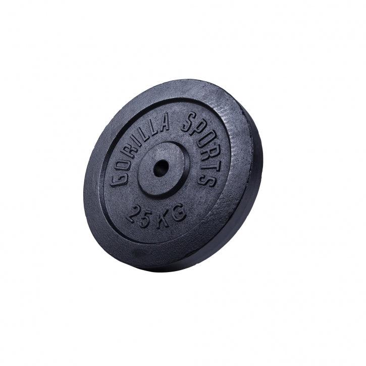 Hantelscheibe Guss 0,5-30 KG - Gorilla Sports DE