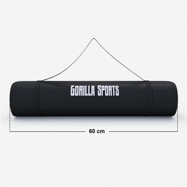 Yogamatte in verschiedenen Farben und Größen - Gorilla Sports DE