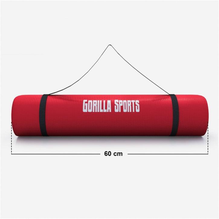 Yogamatte in verschiedenen Farben und Größen - Gorilla Sports DE