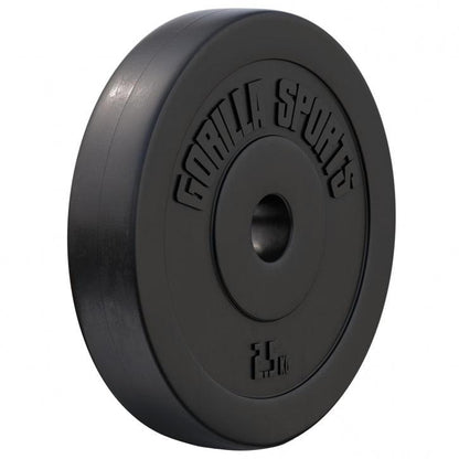 Hantelscheibe Kunststoff 1,25-15 KG - Gorilla Sports DE