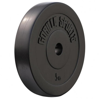 Hantelscheibe Kunststoff 1,25-15 KG - Gorilla Sports DE