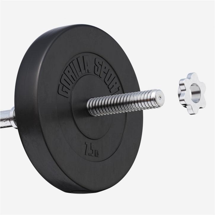 Hantelscheibe Kunststoff 1,25-15 KG - Gorilla Sports DE