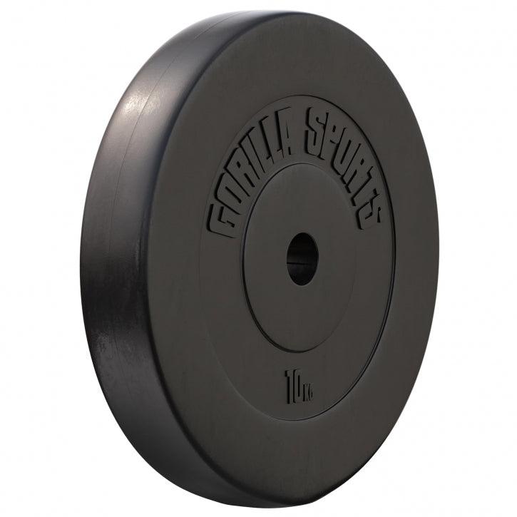 Hantelscheibe Kunststoff 1,25-15 KG - Gorilla Sports DE