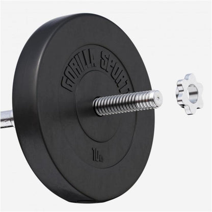 Hantelscheibe Kunststoff 1,25-15 KG - Gorilla Sports DE