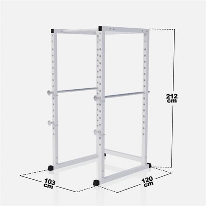 Power Cage Weiß - Gorilla Sports DE