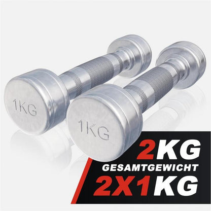 Kurzhantel Chrom 1 - 20 kg - Gorilla Sports DE