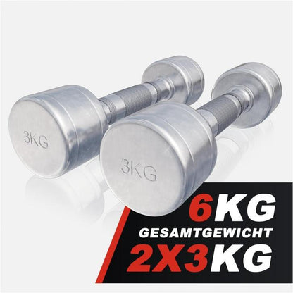 Kurzhantel Chrom 1 - 20 kg - Gorilla Sports DE