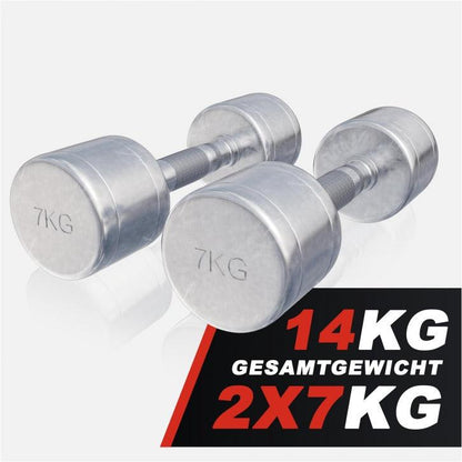 Kurzhantel Chrom 1 - 20 kg - Gorilla Sports DE